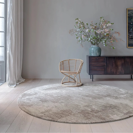 Ligne Pure Designer Rugs Greige / 240 Round ERODE RUG by Ligne Pure