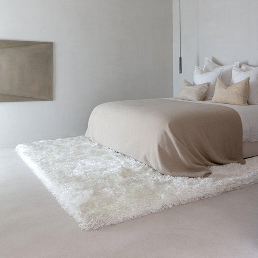 Ligne Pure Rugs 60x120cm / White Adore Handwoven Rug by Ligne Pure (choose from 7 colours)