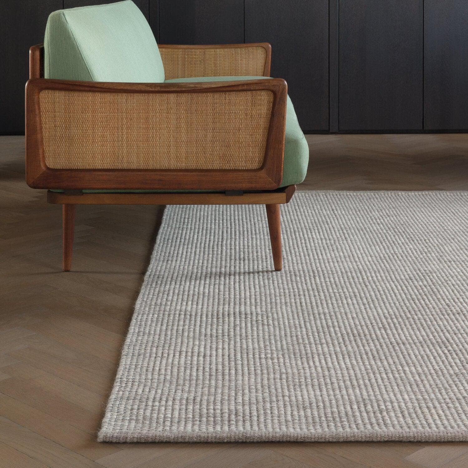 Ligne Pure Rugs Grey / 140x200cm Marvel (Wool natural fibre) Handwoven Rug - Ligne Pure (3 colours to choose from)