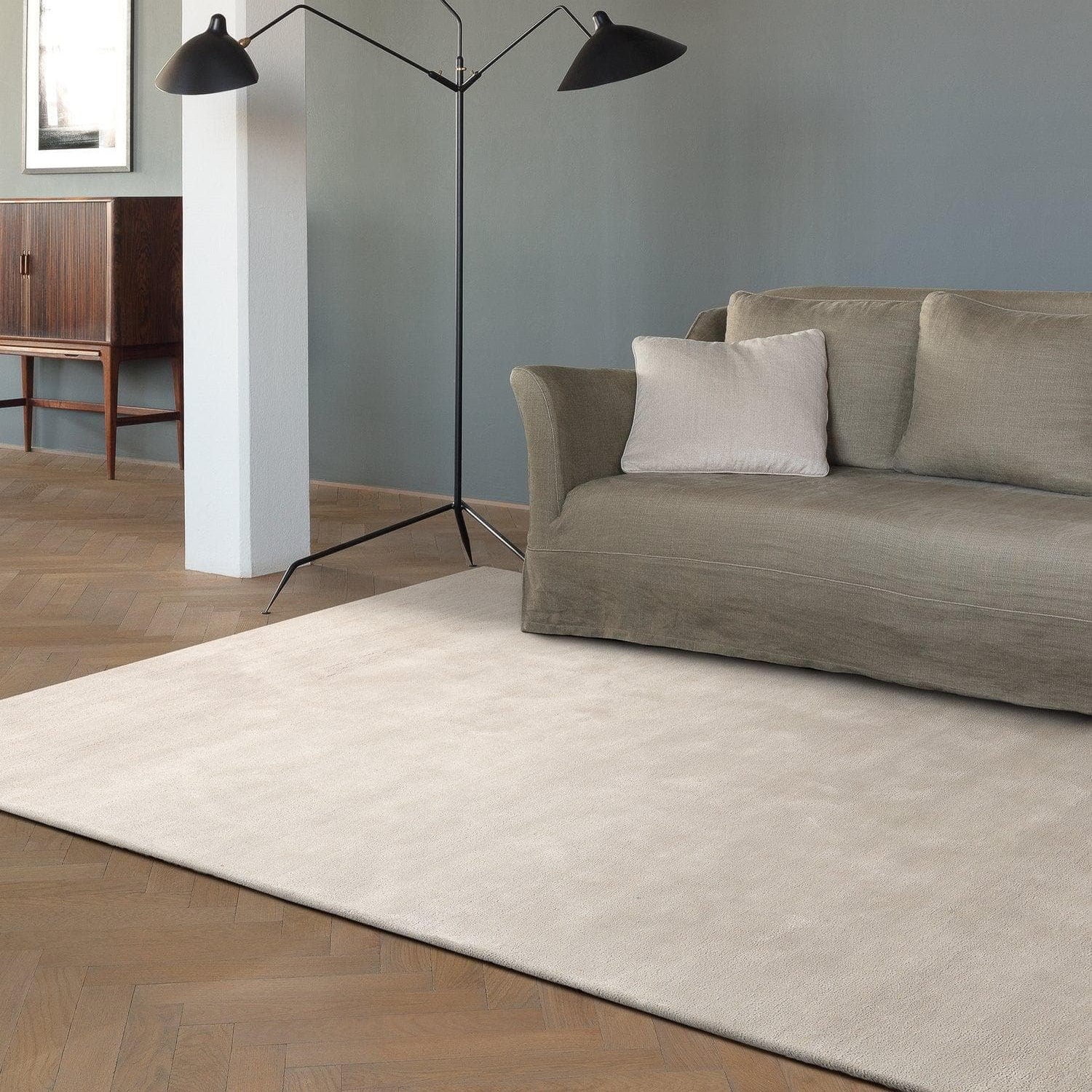 Ligne Pure Rugs Ivory / 60 x 120cm Traces Handwoven Rug by Ligne Pure (choose from 3 colours)