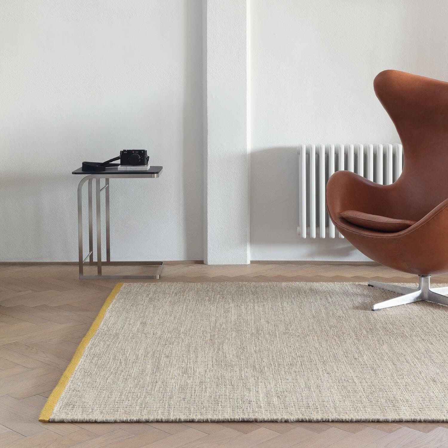 Ligne Pure Rugs Yellow / 140x200cm Marvel (Wool natural fibre) Handwoven Rug - Ligne Pure (3 colours to choose from)