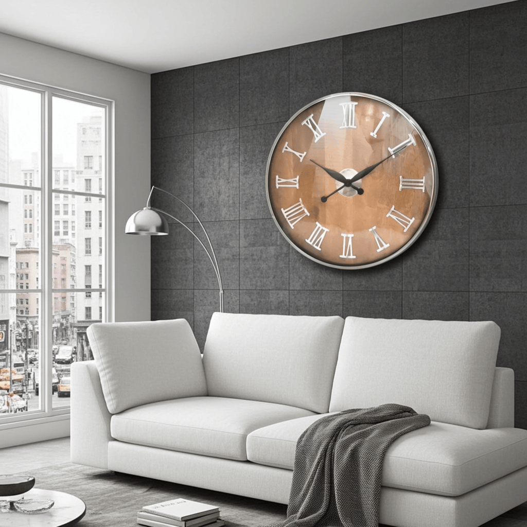 Lina Home Decoration THE AONBHARR WALL CLOCK by Simply Hazel