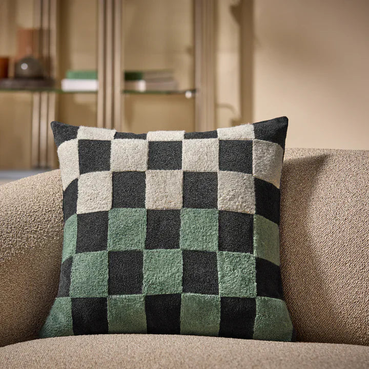 MADE (Riva Home) Cushions CHECKERBOARD BOUCLE CUSHION by MADE