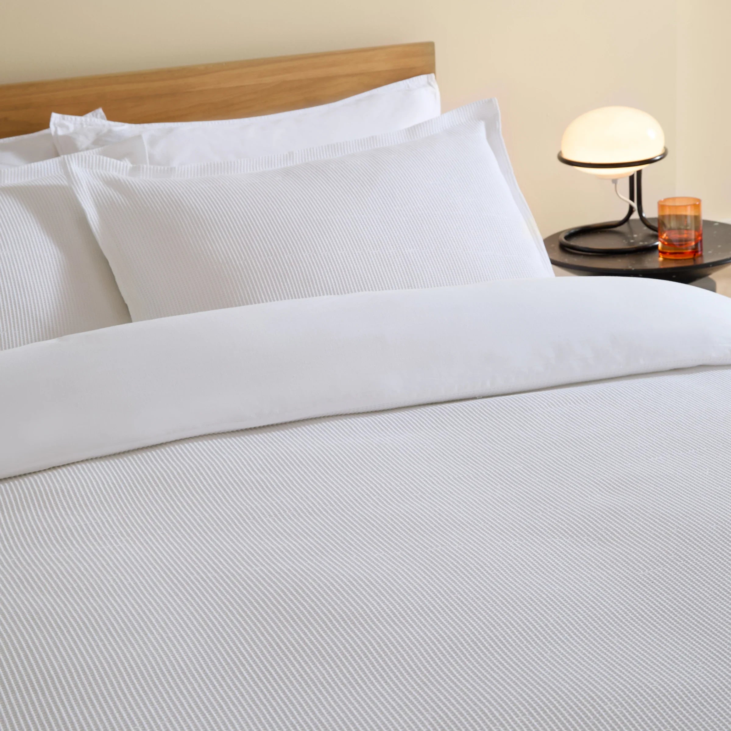 MADE (Riva Home) Duvet Cover set COSY WAFFLE 100% COTTON DUVET COVER SET by MADE