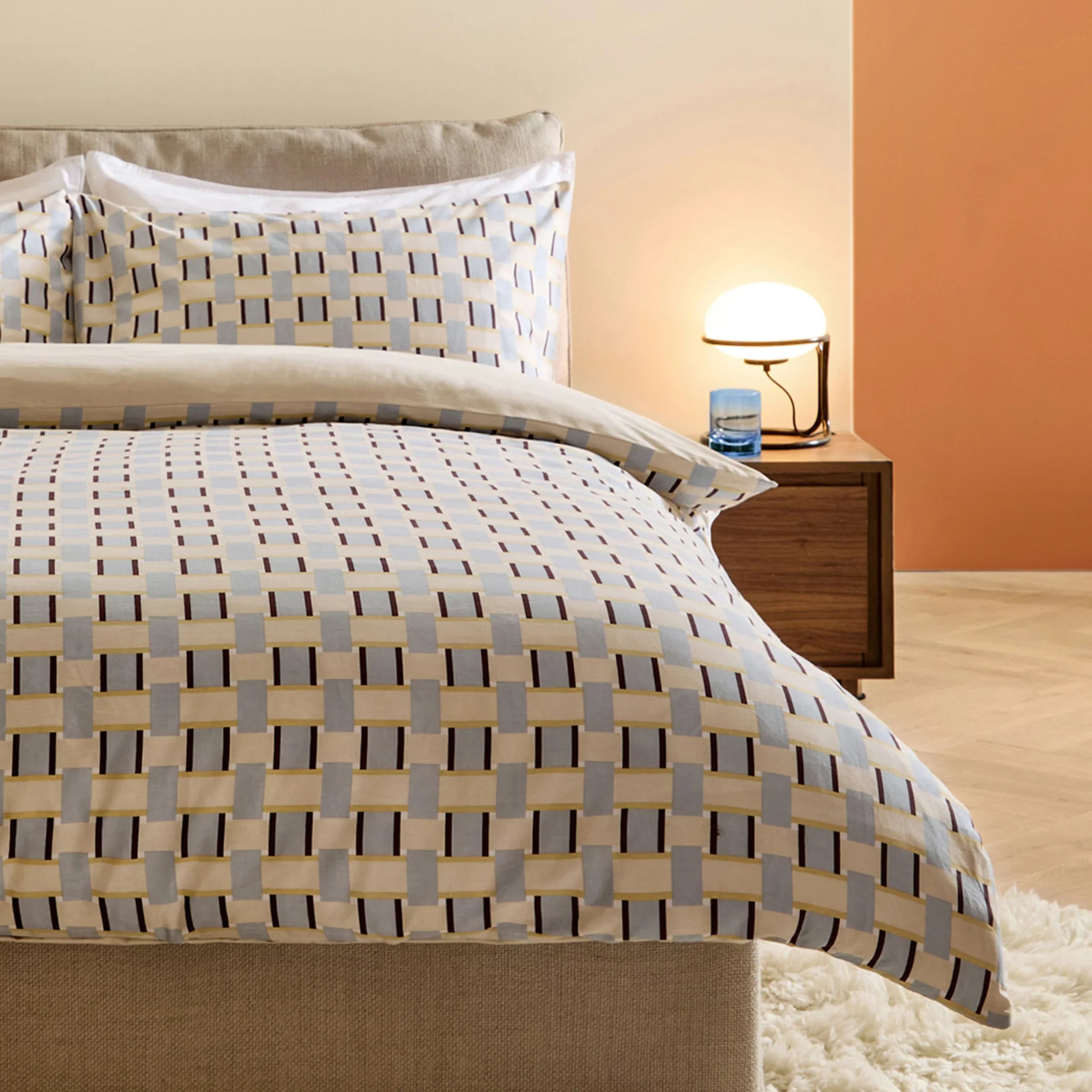 MADE (Riva Home) Duvet Cover set FINNUR 100% COTTON DUVET COVER SET by MADE