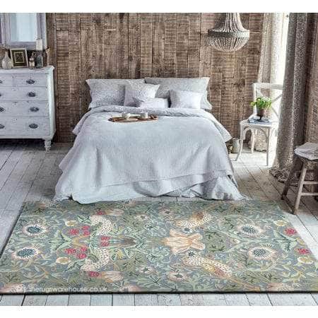 Morris & Co. (Brink & Campman) Designer Rugs MORRIS & Co. Strawberry Thief (available in 3 Colours) by Brink & Campman
