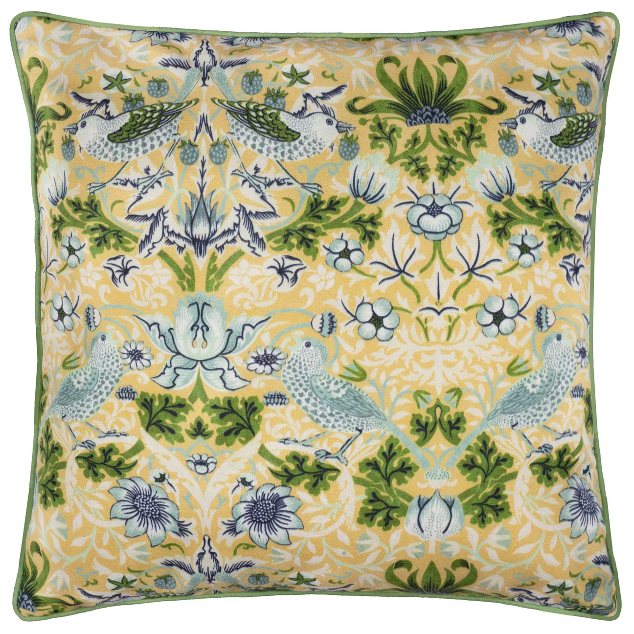 Morris & Co (Riva Home) Outdoor Designer Cushions STRAWBERRY THIEF OUTDOOR CUSHION by Morris & Co