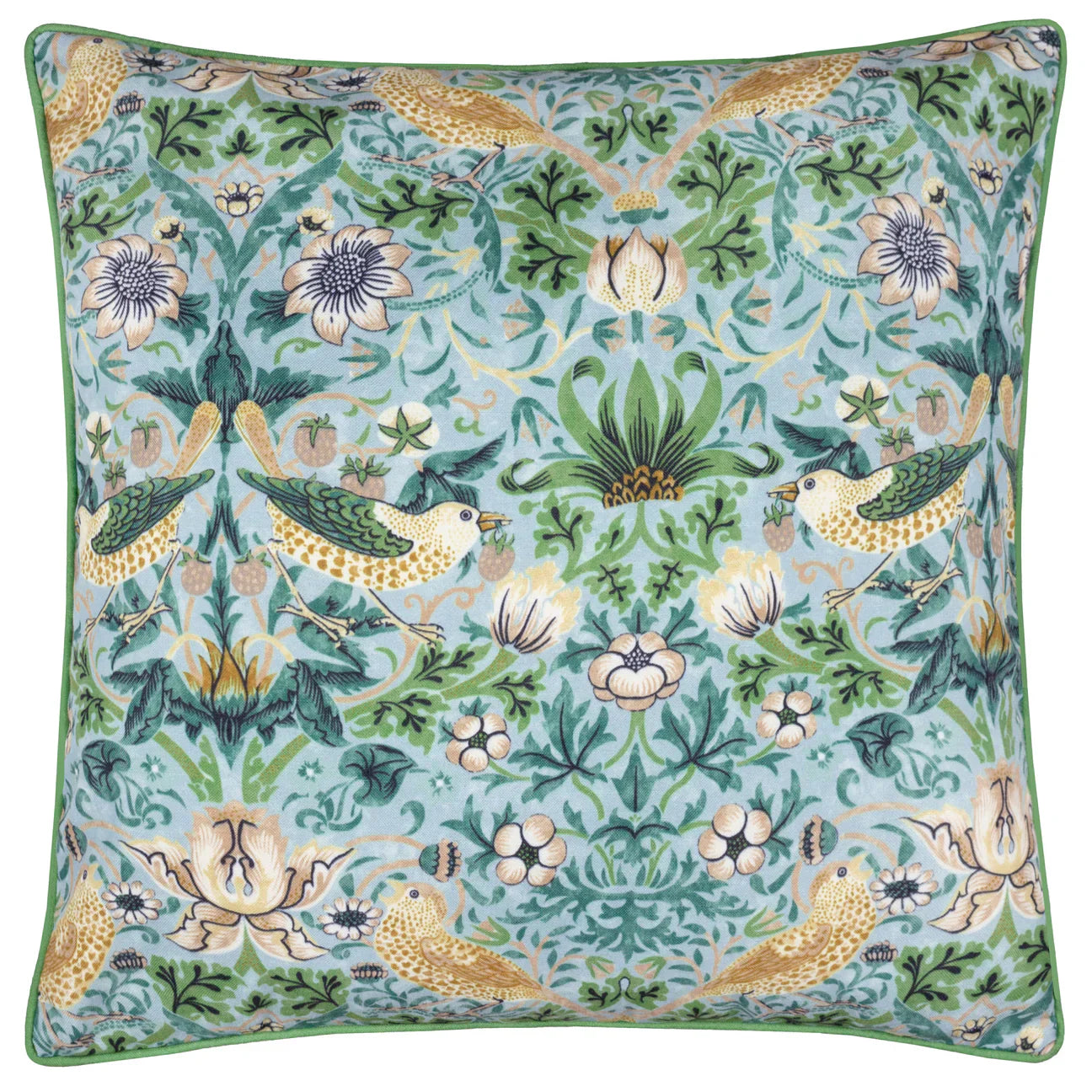 Morris & Co (Riva Home) Outdoor Designer Cushions STRAWBERRY THIEF OUTDOOR CUSHION by Morris & Co
