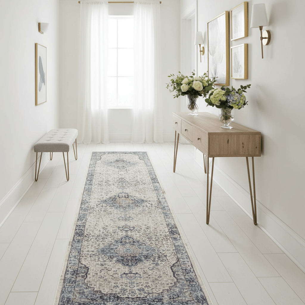 Nourison & Home Designer Rugs 244 x 71 cm (8’0” x 2’4”) – Runner NOURISON VINTAGE KASHAN VKA07 AREA RUG by Nourison