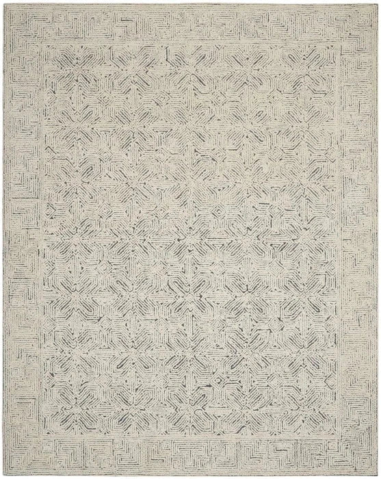 Nourison & Home Designer Rugs 3'9" x 5'9" (114cm x 175cm) / Ivory/Navy COLORADO CLR05 SERIES RUG by Nourison
