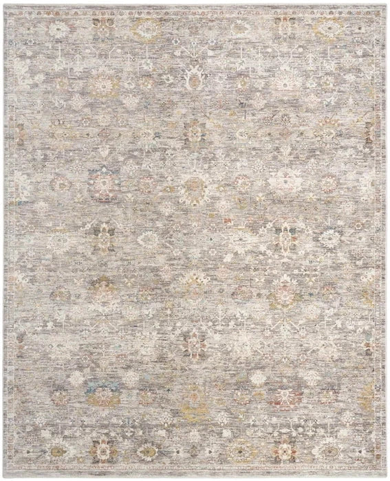 Nourison & Home Designer Rugs 5'3" x 7'10" (160cm x 239cm) / Grey ANTIQUE FUSION AREA RUG by Nourison