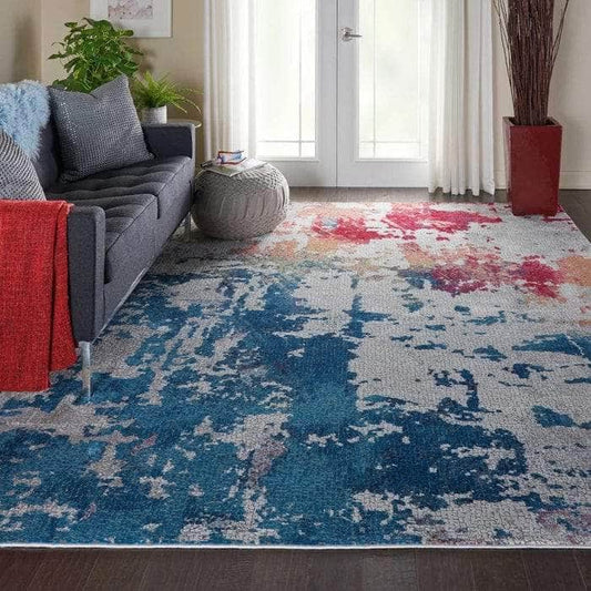 Nourison & Home Designer Rugs Ankara Global ANR10 Multicolour Rug by Nourison Home