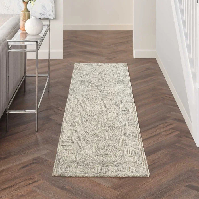 Nourison & Home Designer Rugs RUNNER 2'3" x 7'6" (69cm x 229cm) / Beige/Grey COLORADO CLR05 SERIES RUG by Nourison