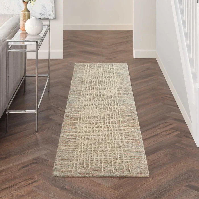 Nourison & Home Designer Rugs RUNNER 2'3" x 7'6" (69cm x 229cm) / Beige/Multicolour COLORADO CLR03 SERIES RUG by Nourison