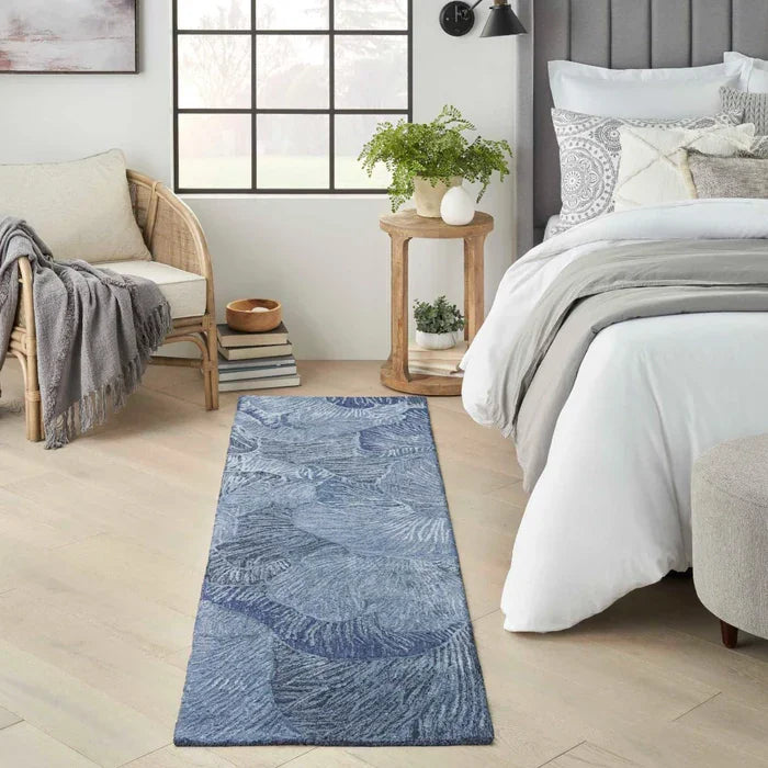 Nourison & Home Designer Rugs RUNNER 2'3" x 7'6" (69cm x 229cm) / Blue AVRA SERIES RUG by Nourison