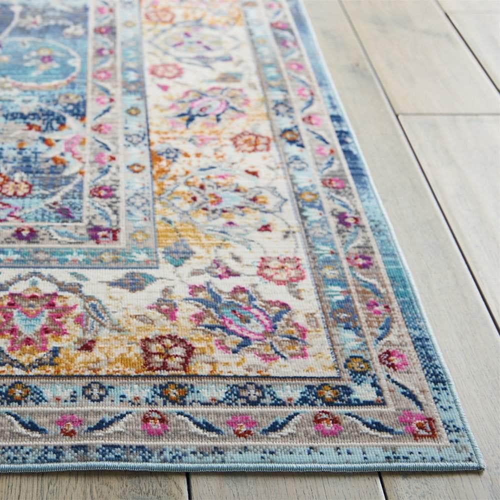 Nourison & Home Designer Rugs VINTAGE KASHAN VKA01 Blue Rug by Nourison Home