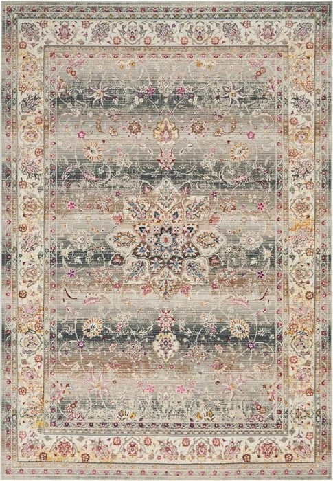 Nourison & Home Designer Rugs VINTAGE KASHAN VKA01 Grey Rug by Nourison Home