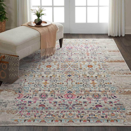 Nourison & Home Designer Rugs VINTAGE KASHAN VKA02 Ivory Rug by Nourison Home