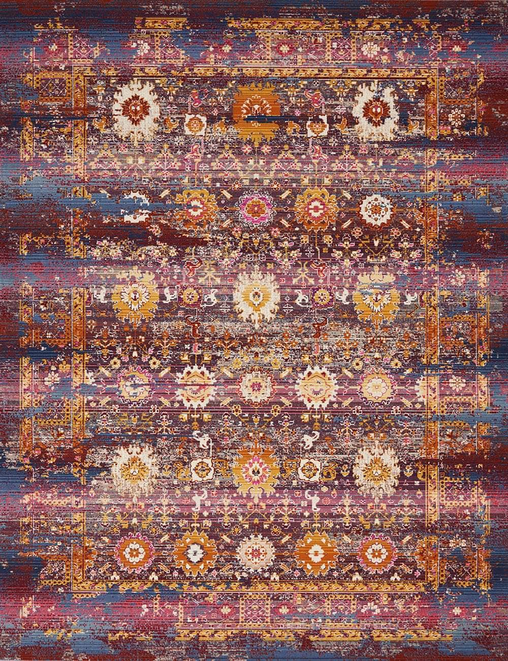 Nourison & Home Designer Rugs VINTAGE KASHAN VKA03 Red Rug by Nourison Home