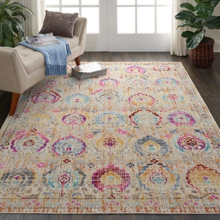 Nourison & Home Designer Rugs VINTAGE KASHAN VKA04 Ivory Rug by Nourison Home