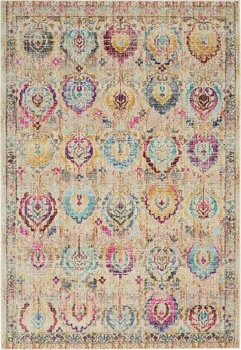 Nourison & Home Designer Rugs VINTAGE KASHAN VKA04 Ivory Rug by Nourison Home
