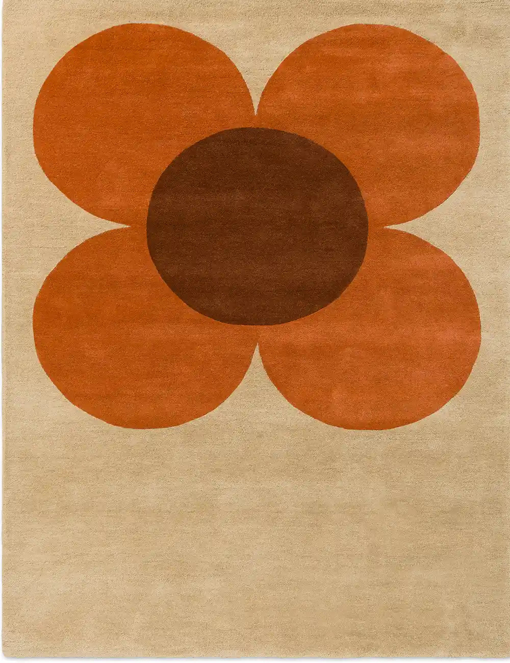 Orla Kiely (Brink & Campman) Designer Rugs ORLA KIELY FLOWER PLACEMENT AREA RUG by Brink and Campman