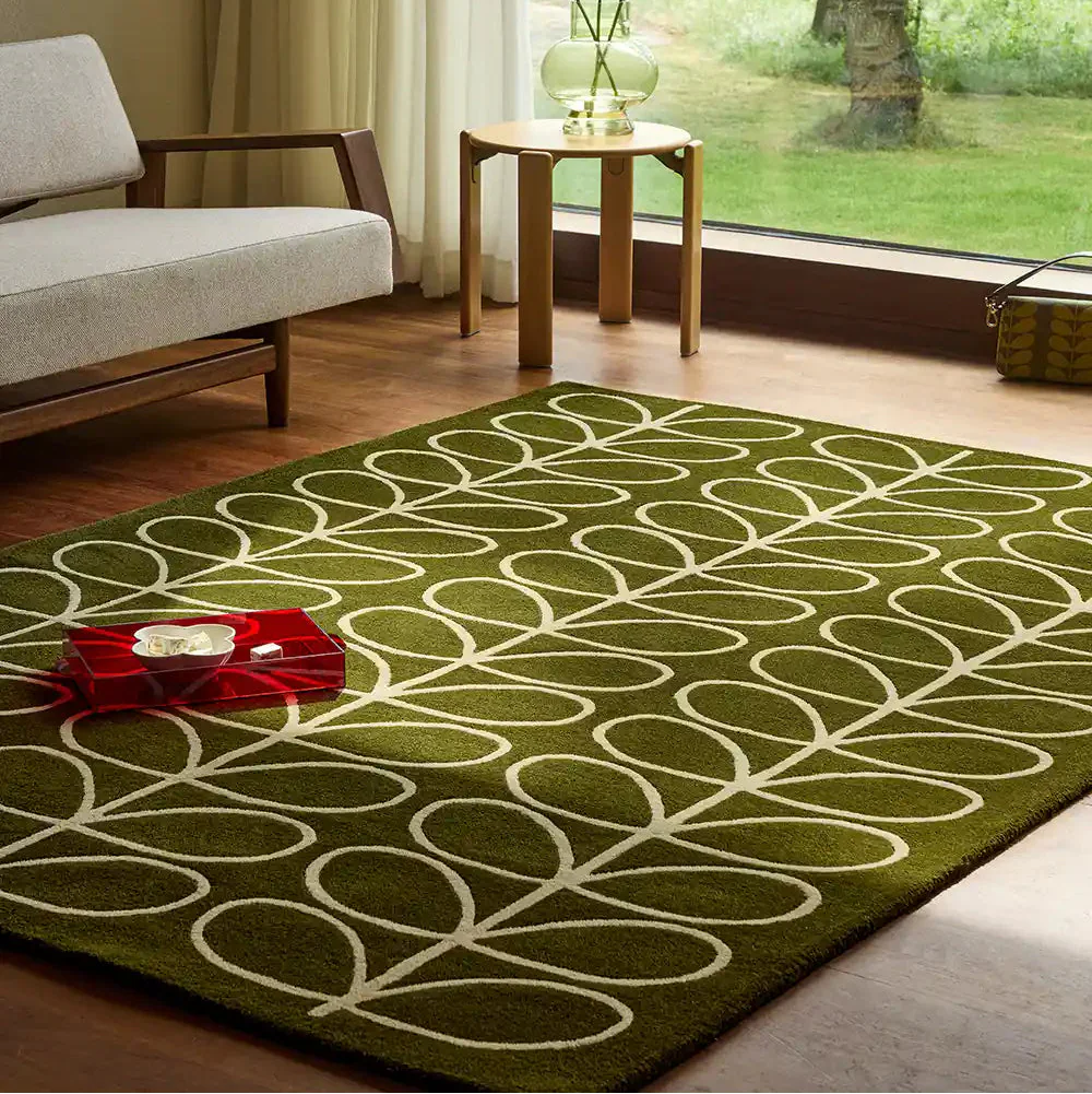Orla Kiely (Brink & Campman) Designer Rugs ORLA KIELY LINEAR STEM AREA RUG by Brink and Campman