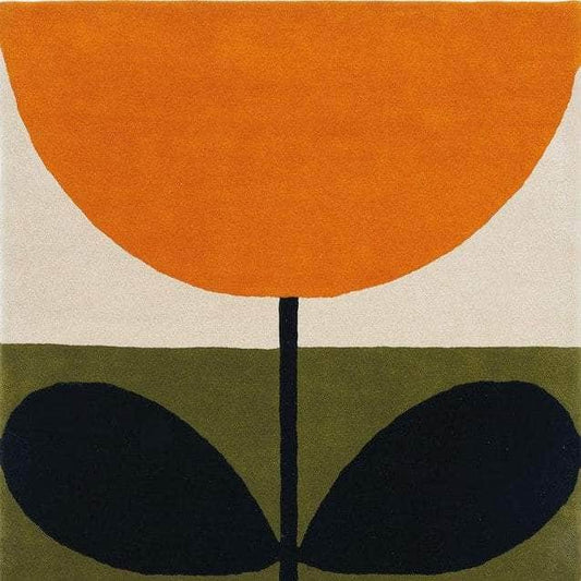 Orla Kiely (Brink & Campman) Designer Rugs Orla Kiely Stem Black Rug