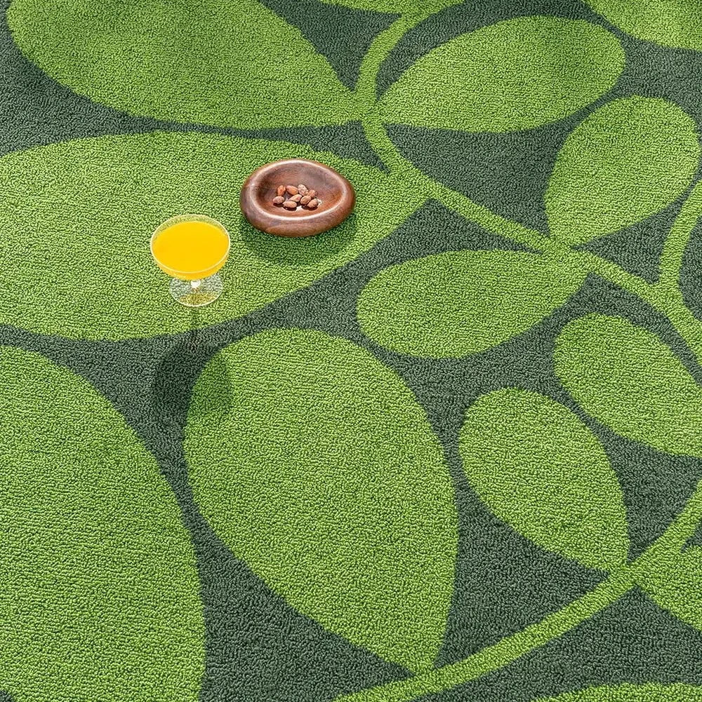 Orla Kiely (Brink & Campman) Designer Rugs Orla Kiely Sycamore Dill Indoor/Outdoor Rug