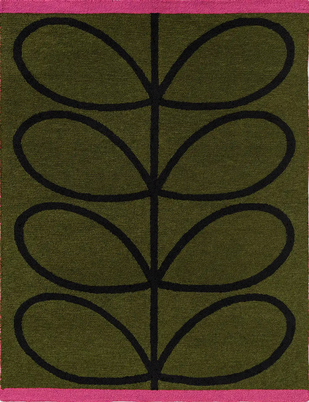 Orla Kiely (Brink & Campman) Outdoor Rugs ORLA KIELY INDOOR/OUTDOOR LINEAR STEM AREA RUG by Brink and Campman