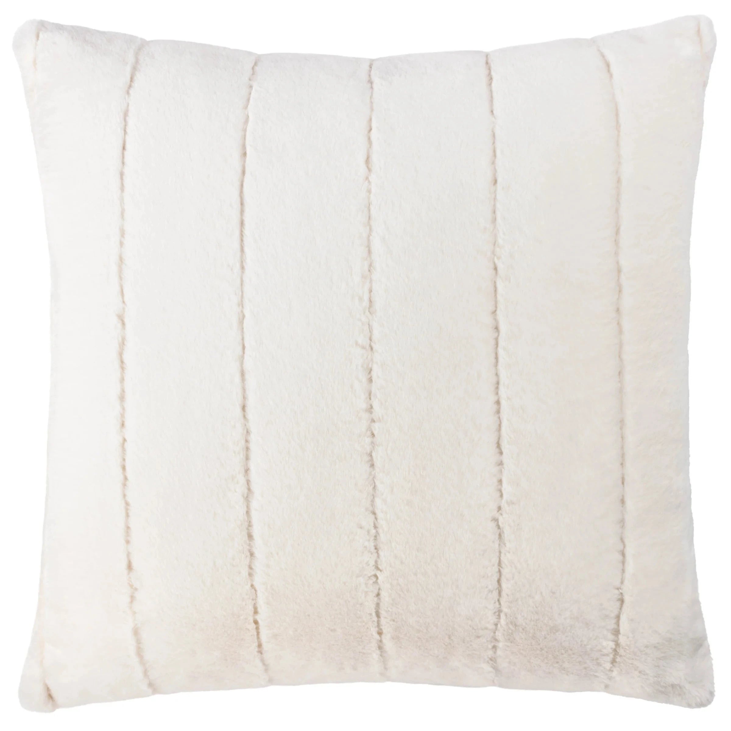 Paoletti (Riva Home) Cushions 45x45cm / Cream Empress Super Soft Faux Fur Feather Filled Cushion by Paoletti