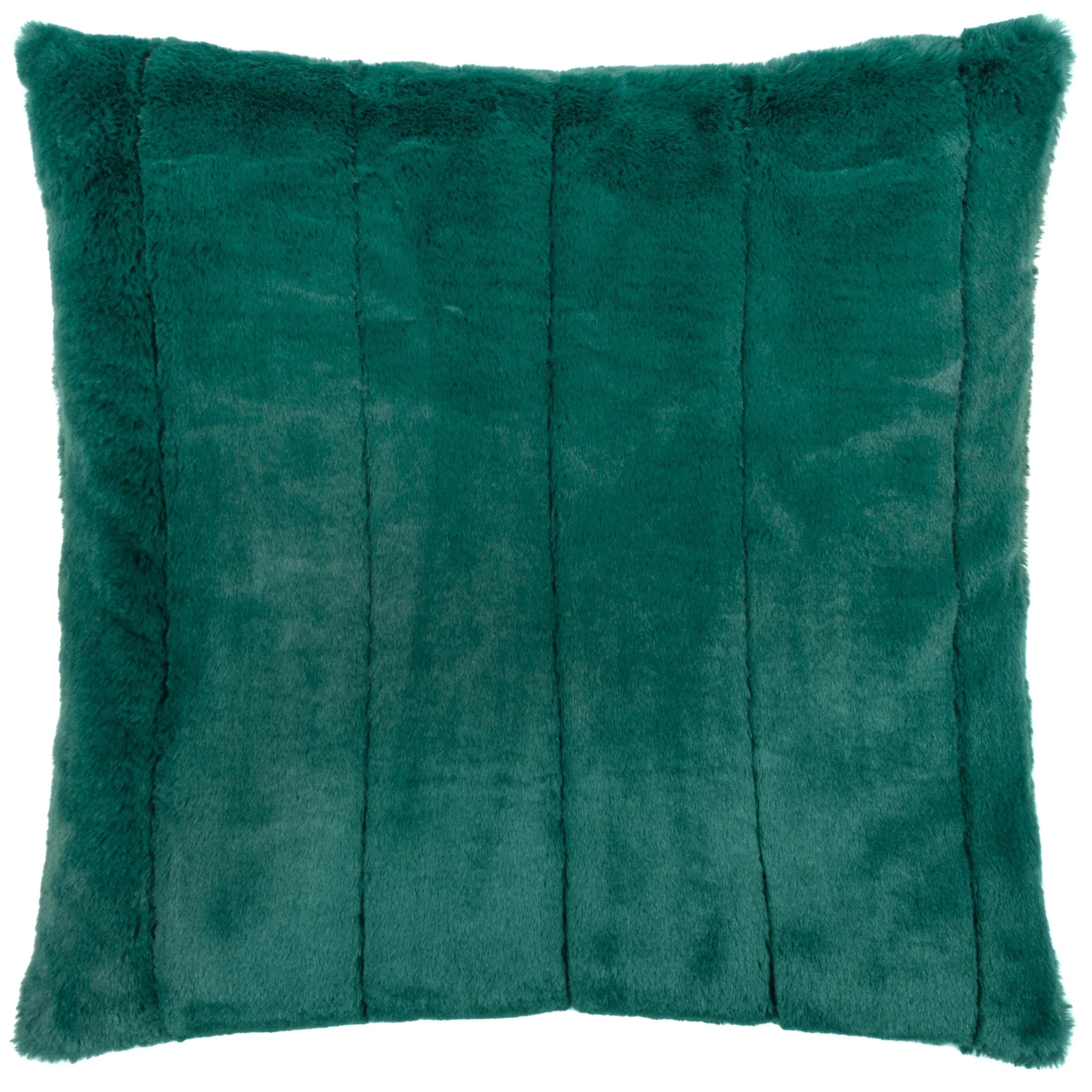 Paoletti (Riva Home) Cushions 45x45cm / Emerald Empress Super Soft Faux Fur Feather Filled Cushion by Paoletti