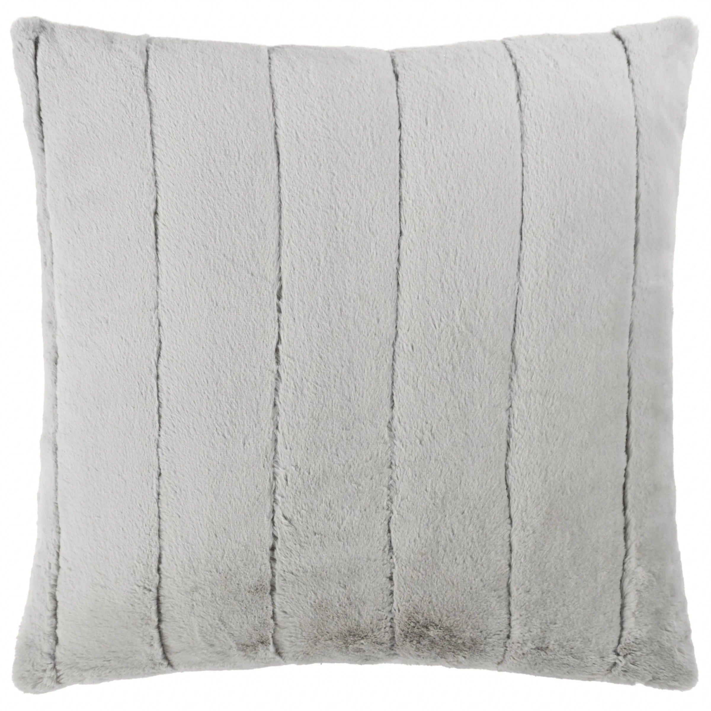 Paoletti (Riva Home) Cushions 45x45cm / Grey Empress Super Soft Faux Fur Feather Filled Cushion by Paoletti