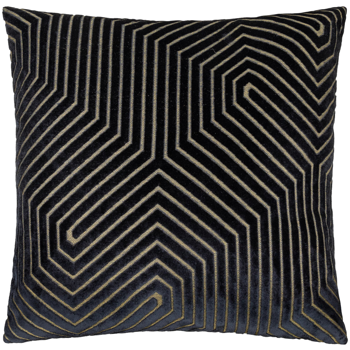 Paoletti (Riva Home) Cushions EVOKE CUT VELVET CUSHION by Paoletti