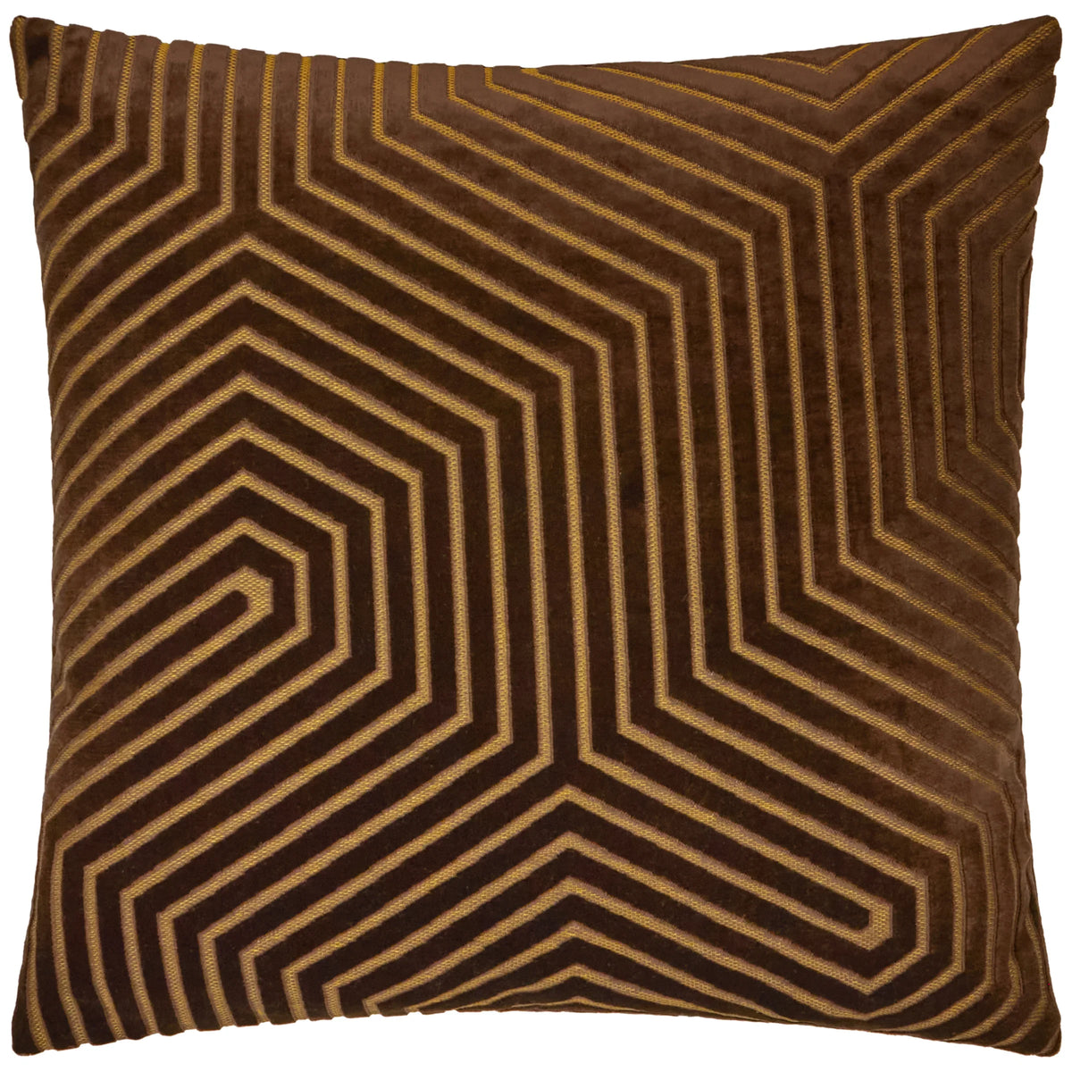 Paoletti (Riva Home) Cushions EVOKE CUT VELVET CUSHION by Paoletti