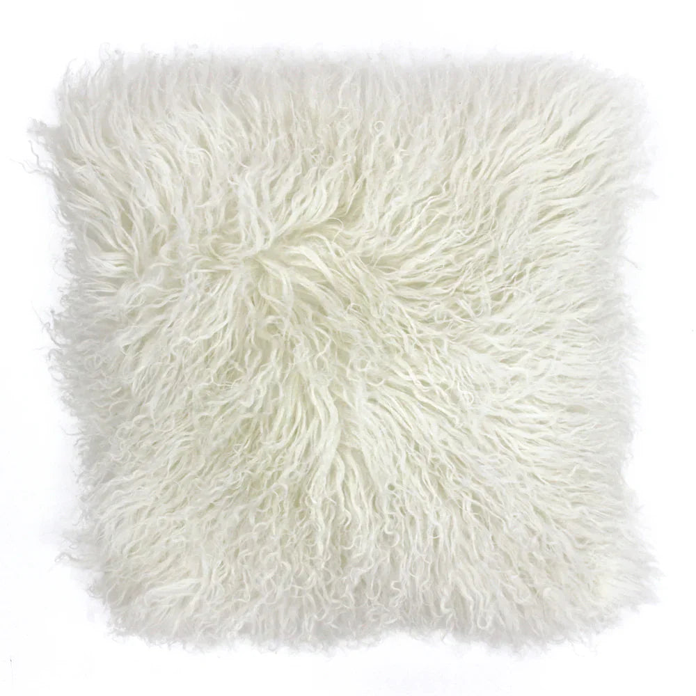 Paoletti (Riva Home) Cushions Pristine White MONGOLIAN SHEEPSKIN CUSHION
by Paoletti