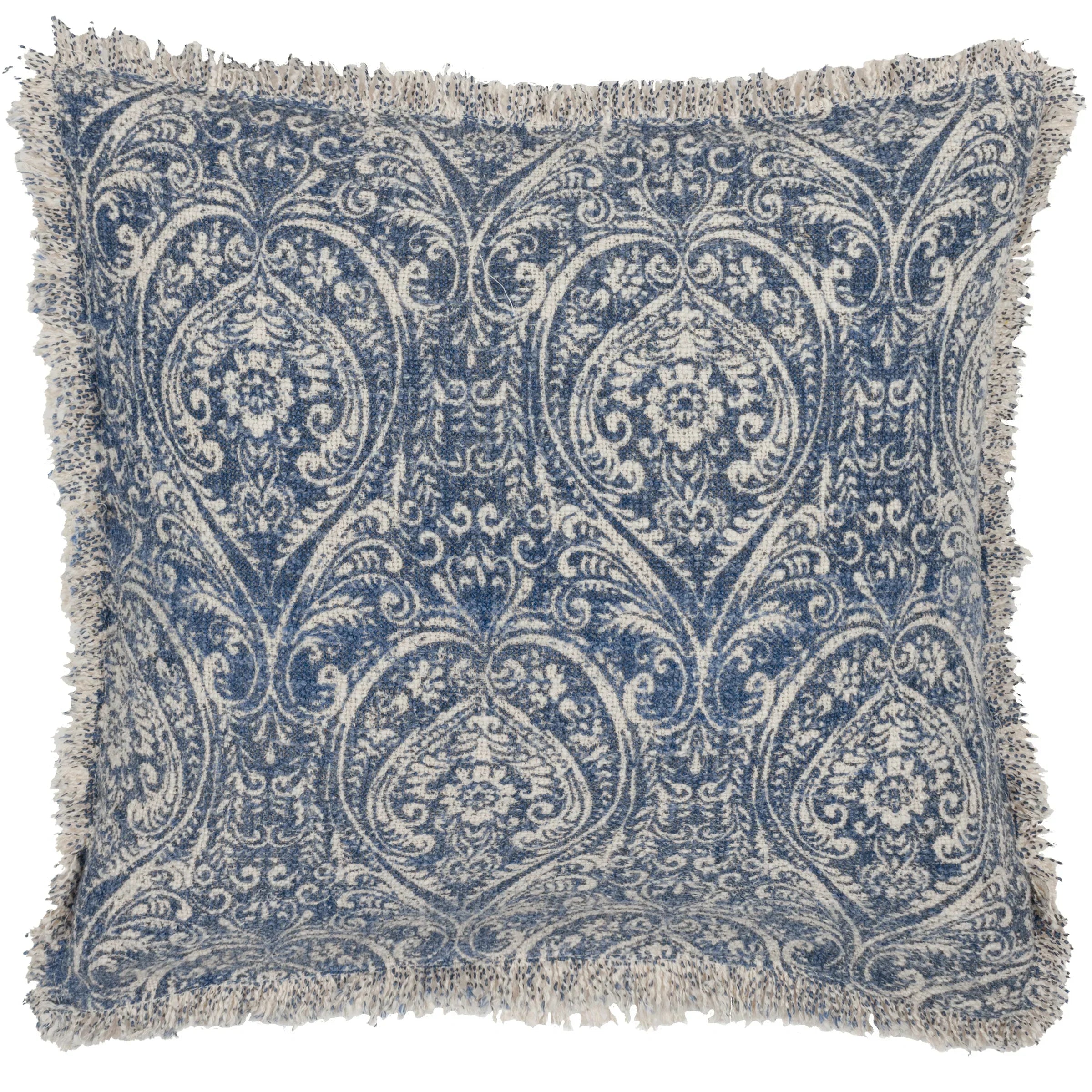 Paoletti Seventy Three (Riva Home) Cushions SEVENTY THREE DURELLE CUSHION DELPH BLUE by Paoletti Seventy Three