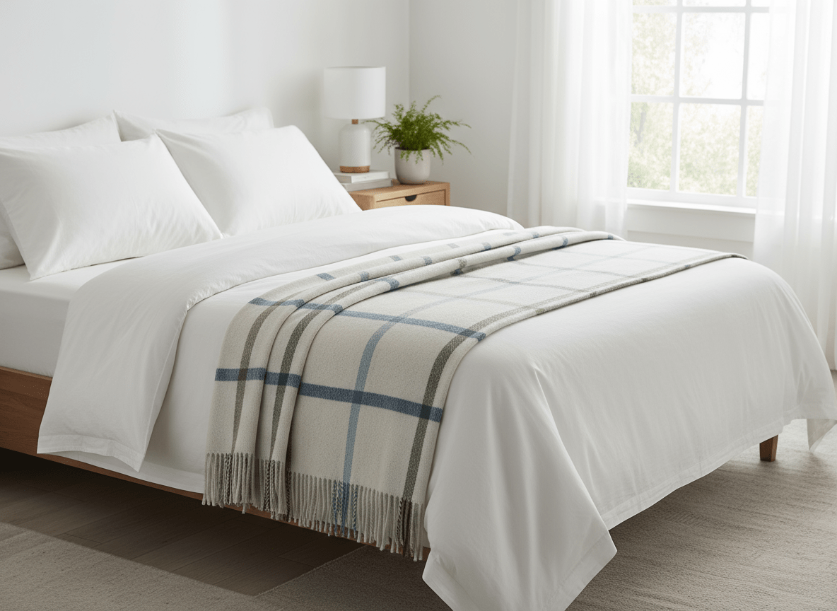 Remony Lambswool Throw Milton Glade Milton Marino Lambswool Throws by Remony