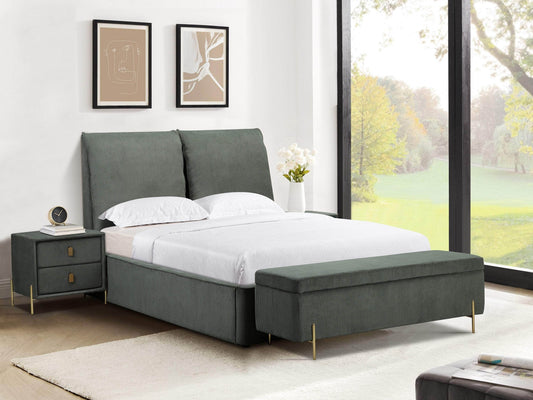 simply HAZEL Bed Complete The Waterford Bed (Green or Grey)- FREE DELIVERY
