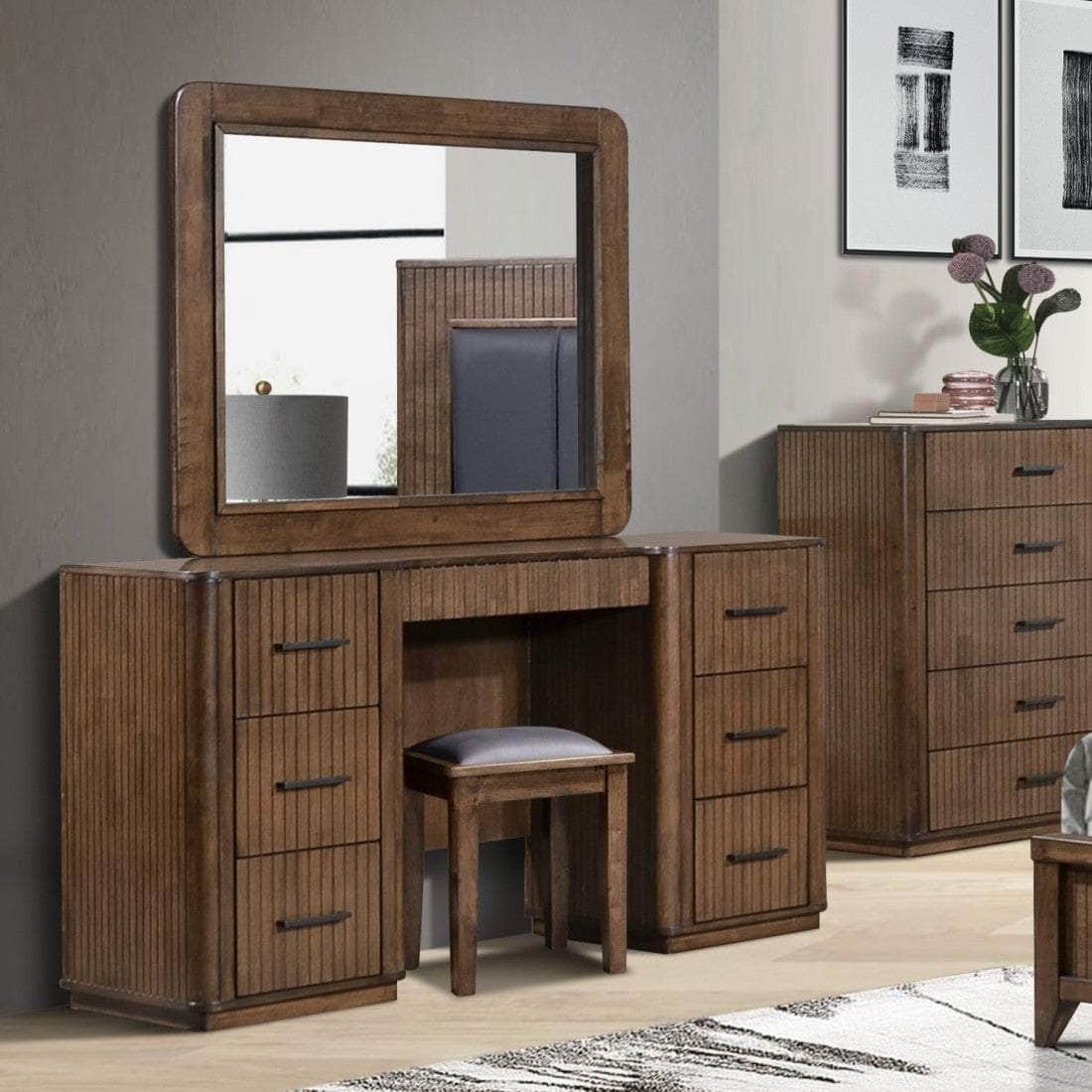 simply HAZEL Bedroom Vanities Vienna Dressing Table - FREE DELIVERY