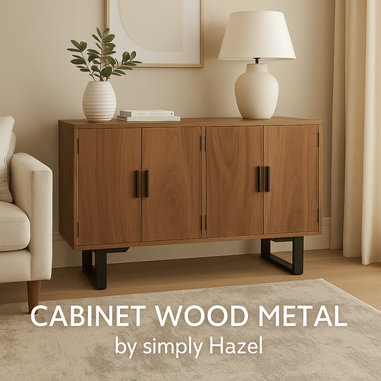 simply HAZEL Cabinet CABINET WOOD METAL by simply Hazel
