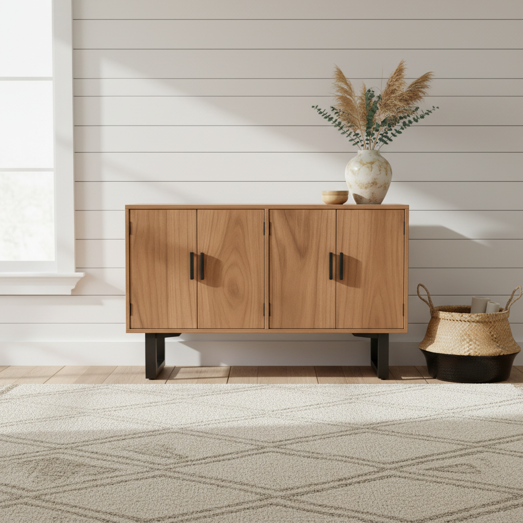 simply HAZEL Cabinet CABINET WOOD METAL by simply Hazel