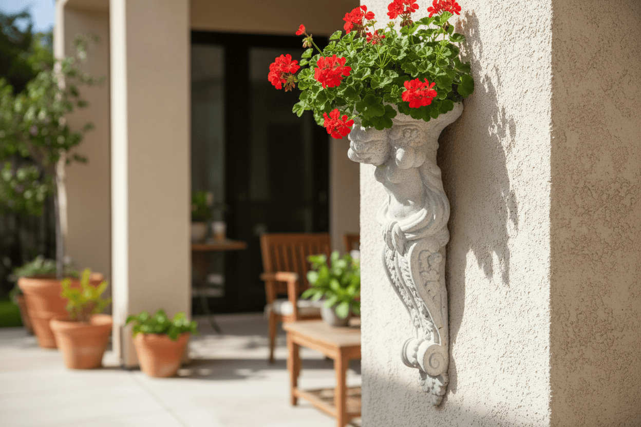 simply HAZEL Garden Accessories NEOCLASSICAL Figurine SHELF by simply Hazel