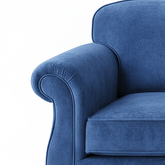 simply HAZEL Irish made Sofa Amy – 2.5 Seat Sofa in Milton New Blue by simply Hazel