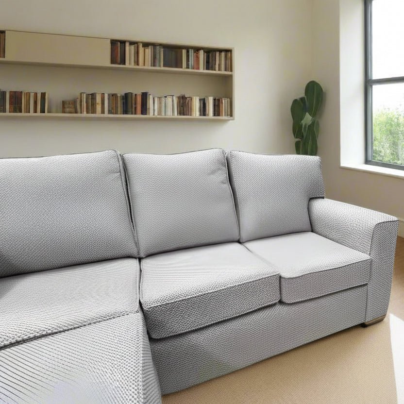 simply HAZEL Irish made Sofa MOLLY L Sofa custom Irish Made sofa in Soothing Stone (bespoke options available)