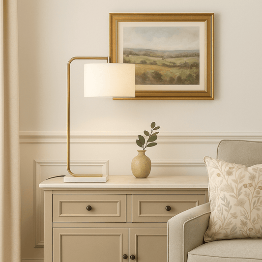 simply HAZEL Lamp Antique Brass Table Lamp — 69 cm | simply Hazel