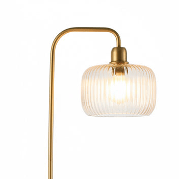 simply HAZEL Lamp THE ARC BRASS FLOOR LAMP by simply Hazel