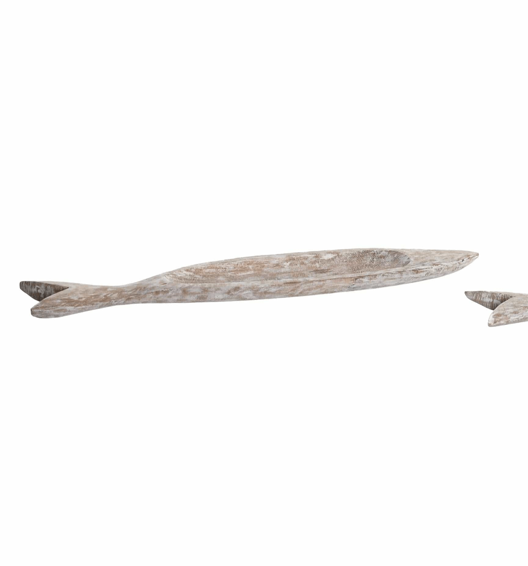 simply HAZEL Natural Mango Wood Accessory CENTREPIECE MANGO WOOD NATURAL FISH Design