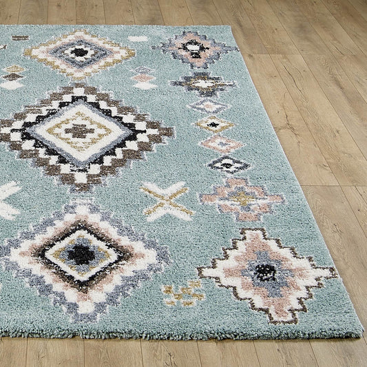 simply HAZEL Rugs Blue Alaska 123A / 80/150cm ALASKA SERIES RUG by simply Hazel