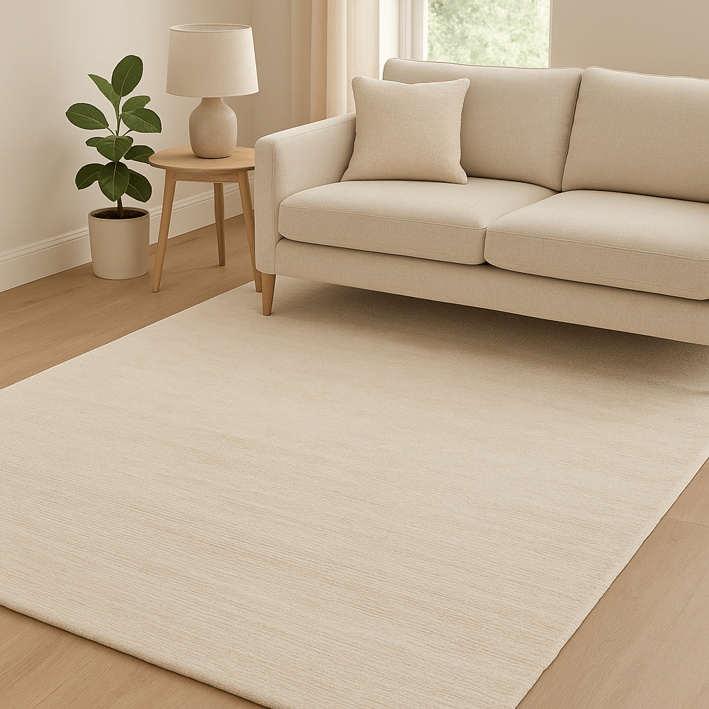 simply HAZEL Rugs Cream BRUSSELS WOOL RUG | Gold | Green | Cream | Aqua by simply Hazel